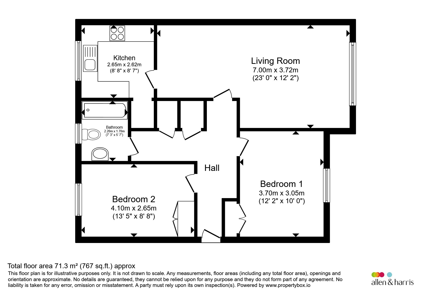 76, Chargrove, Bristol floorplan