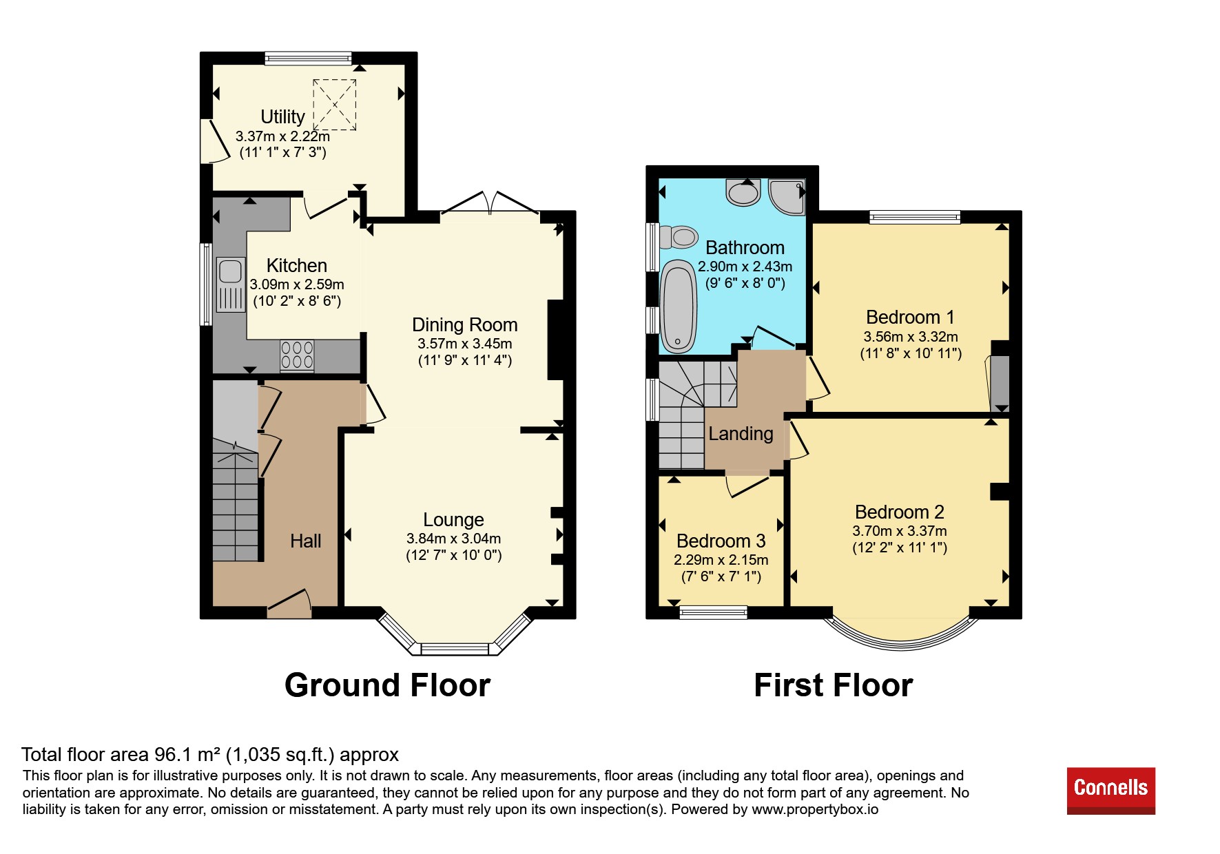 9, Fairview Avenue, Plymouth floorplan