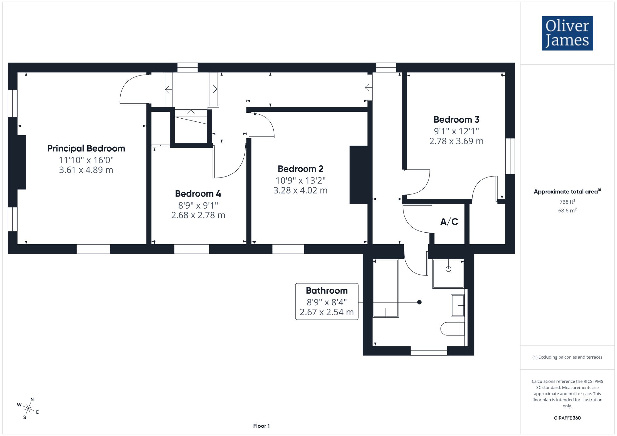16, Ramsey Road, Warboys, Cambridgeshire. floorplan