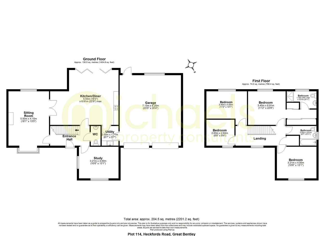 113 The Lawford, Oliver Road, Colchester floorplan