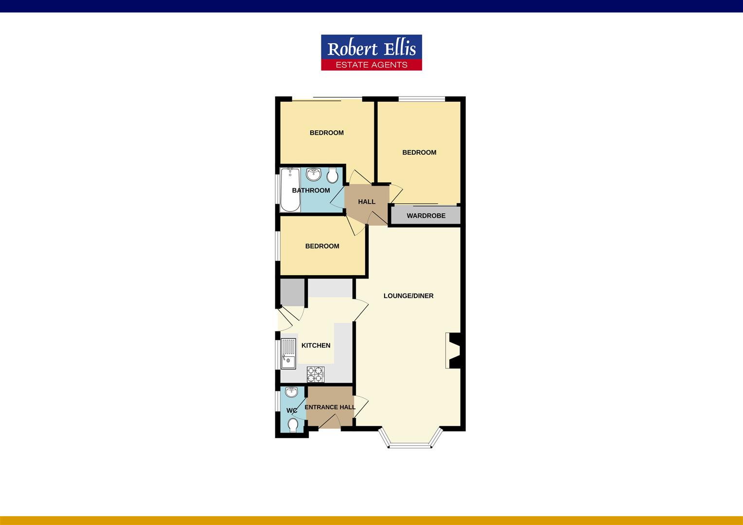 25, Roehampton Drive, Nottingham floorplan