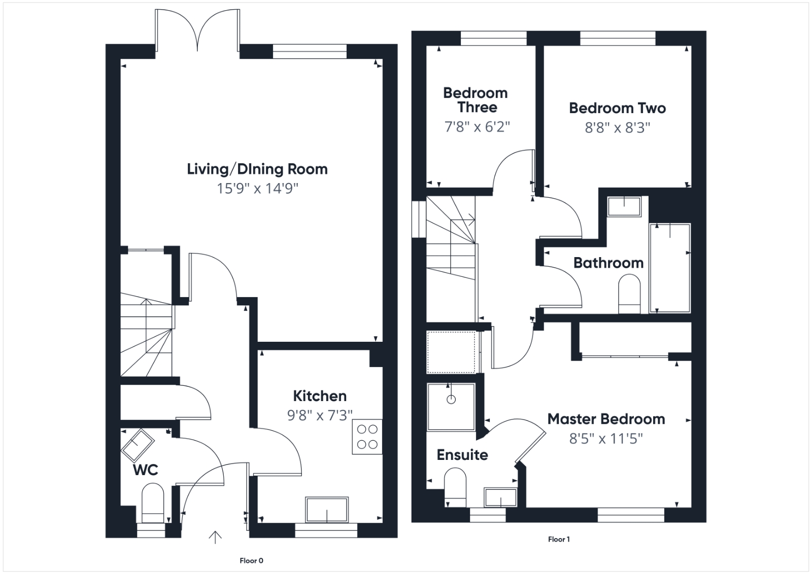 38, Maple Avenue, Farnborough floorplan