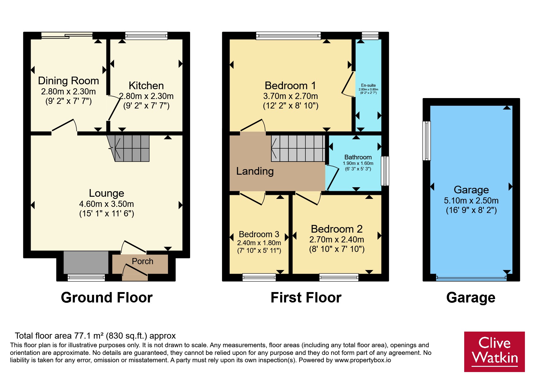 17, Greengates Crescent, Neston floorplan