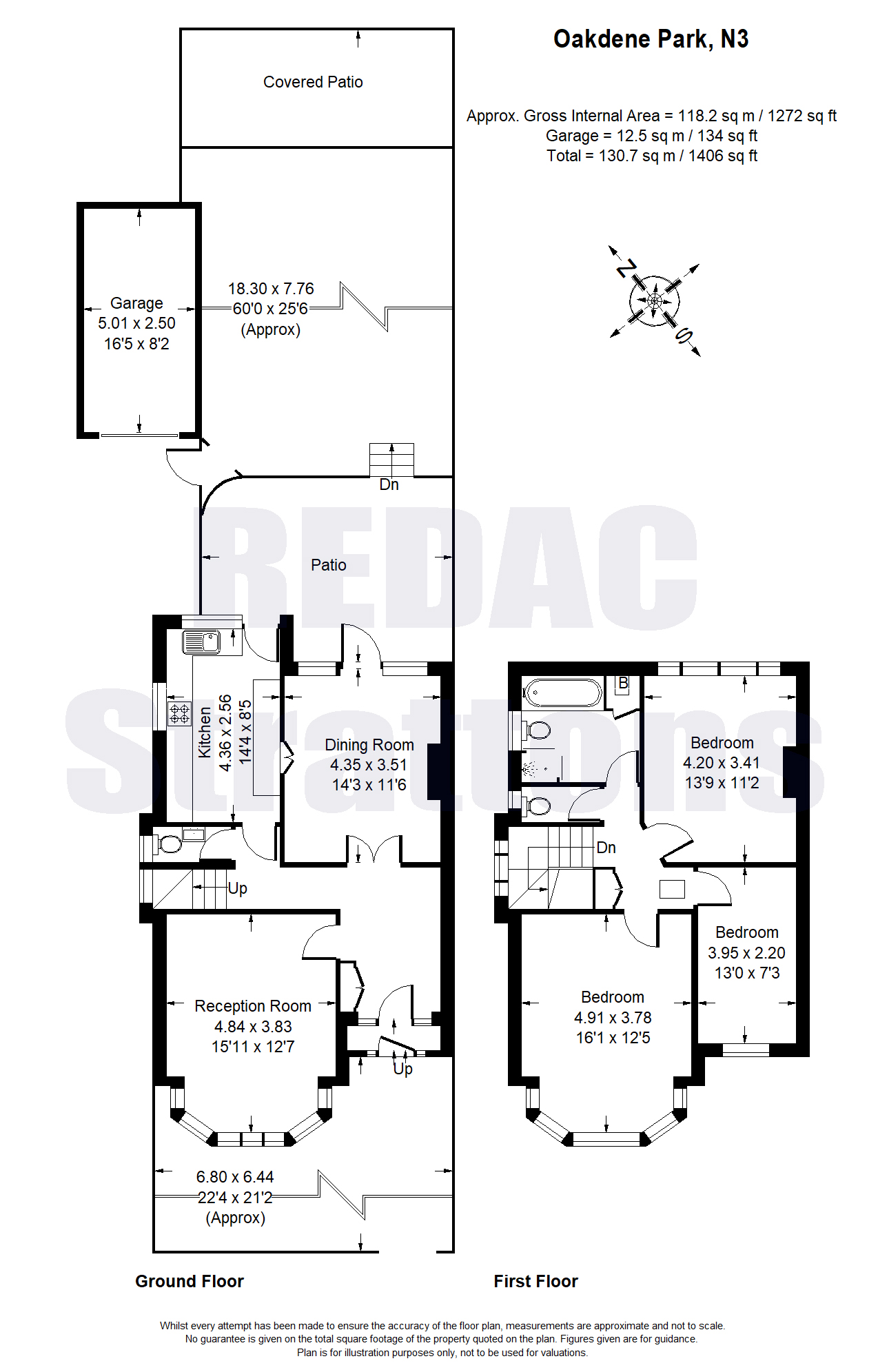 16, Oakdene Park, London floorplan