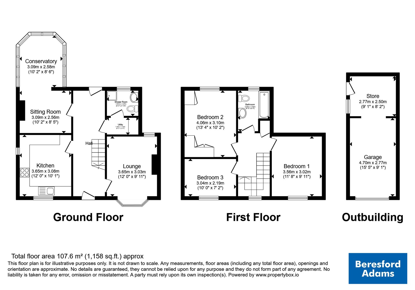 Highfield,, Mold Road, Flintshire floorplan