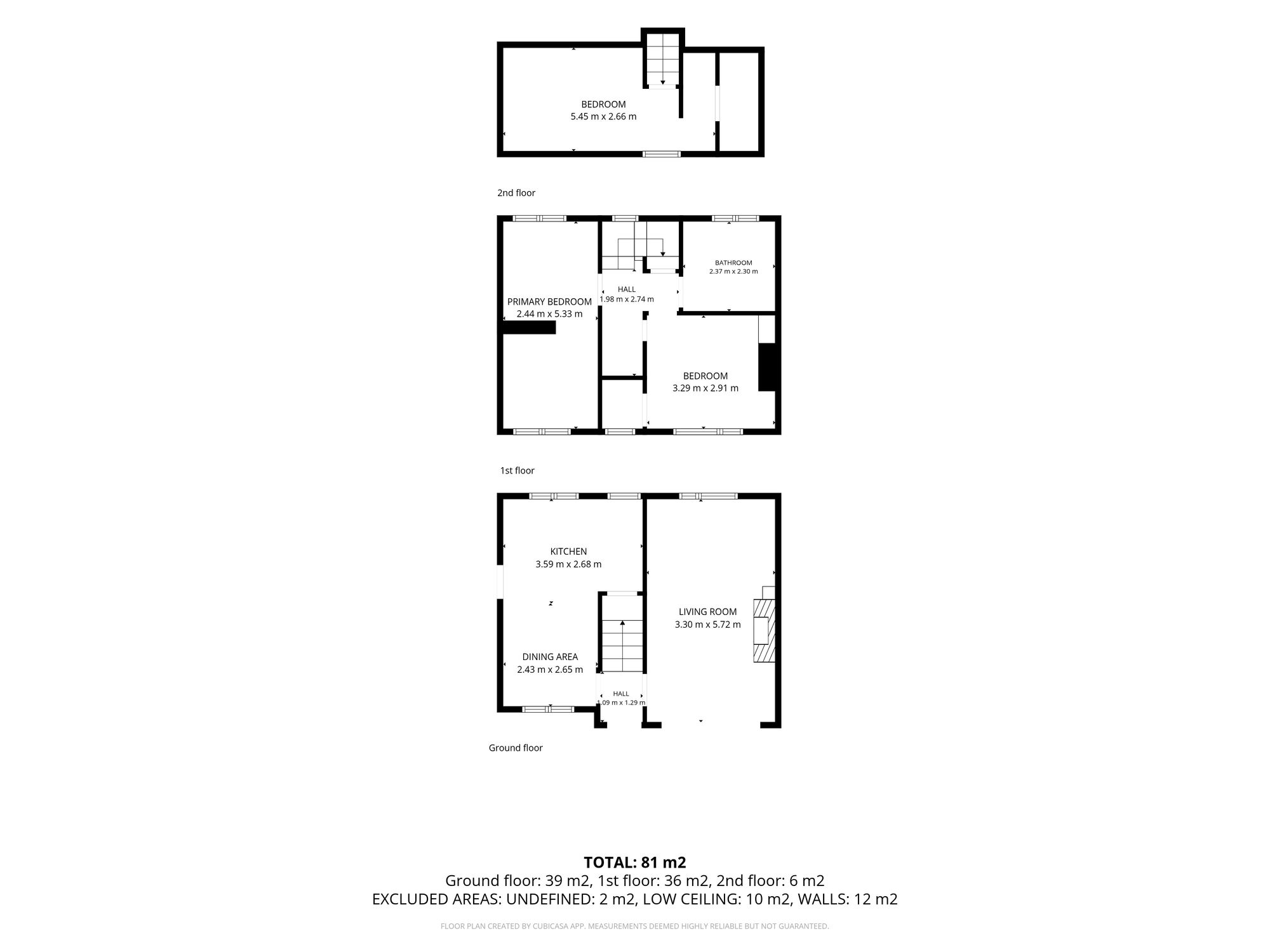 12 Brynderi Terrace, Newport floorplan