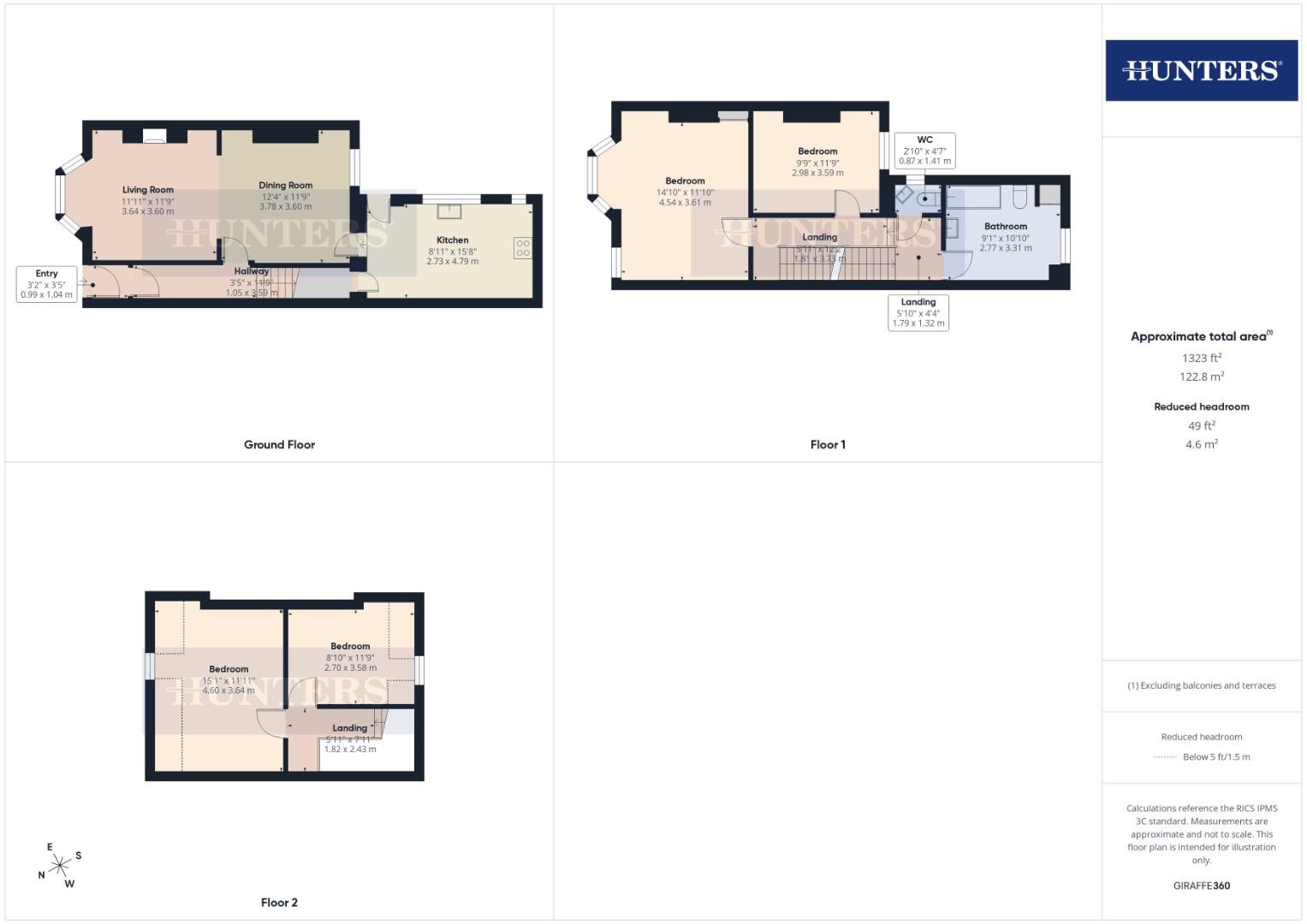 9, Westmoreland Avenue, Bridlington floorplan