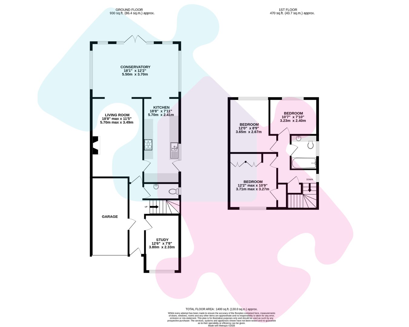 5, Harvest Close, YATELEY floorplan