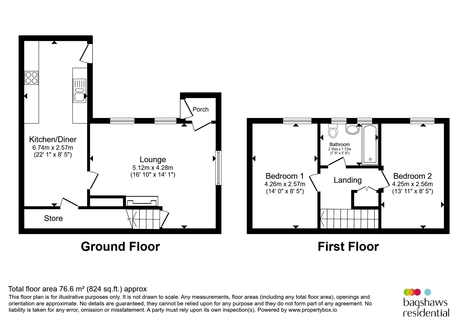 24, Brickyard Cottages, Old Derby Road, Ashbourne floorplan