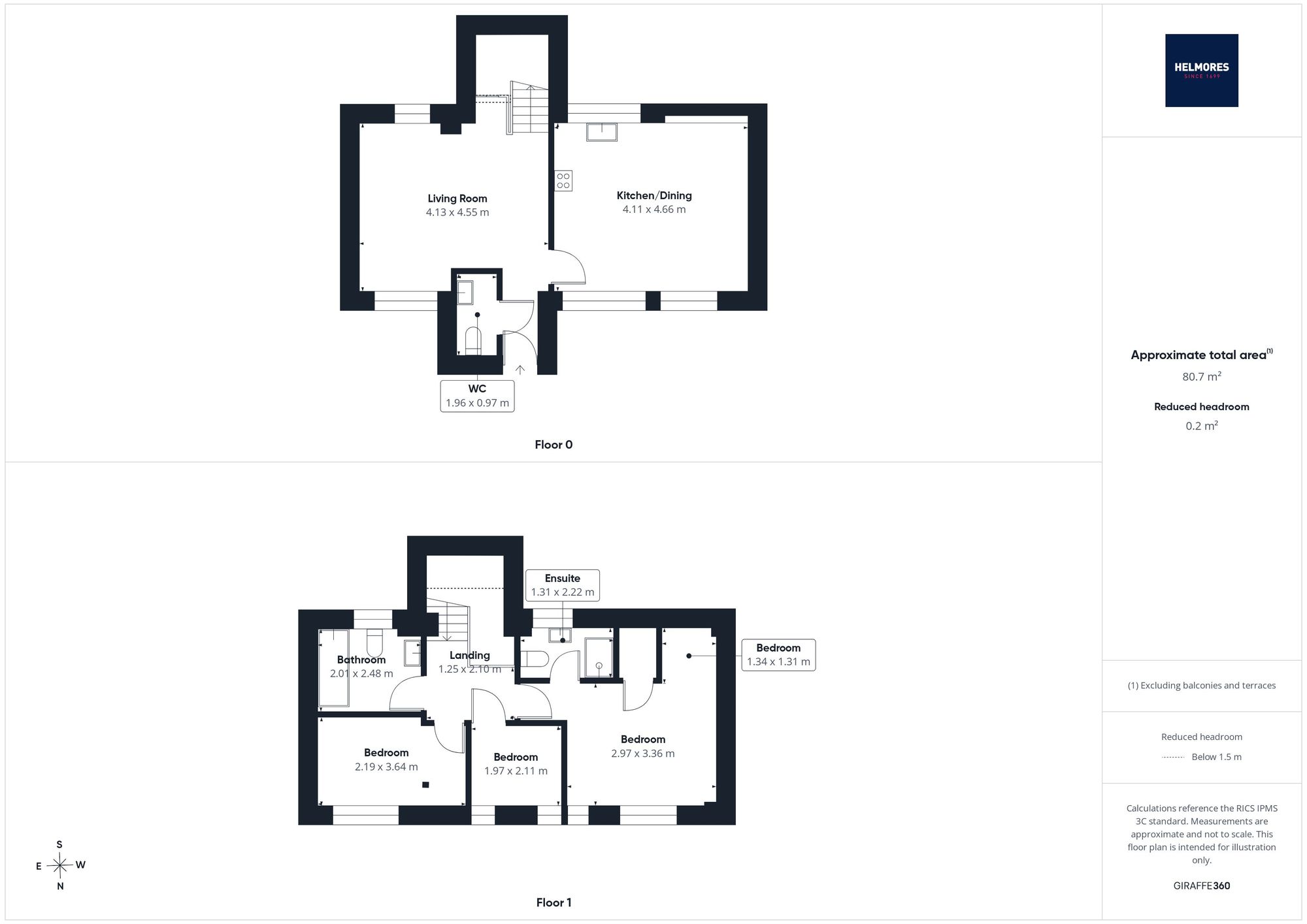 5 The Barns, Crediton floorplan