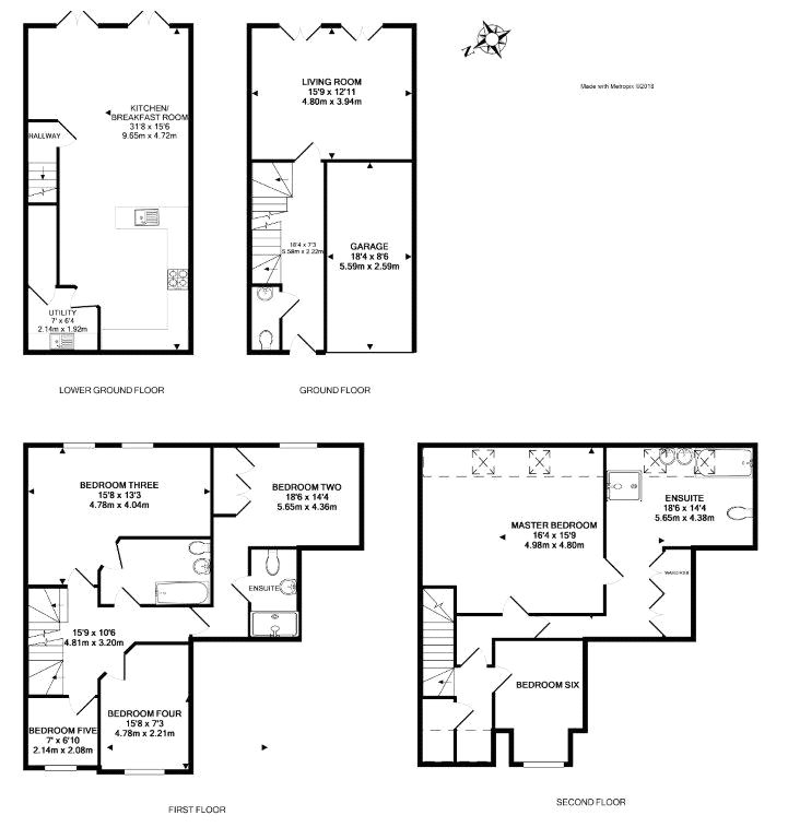 5 Bedrooms Terraced house to rent in Barkers Meadow, Ascot, Berkshire SL5