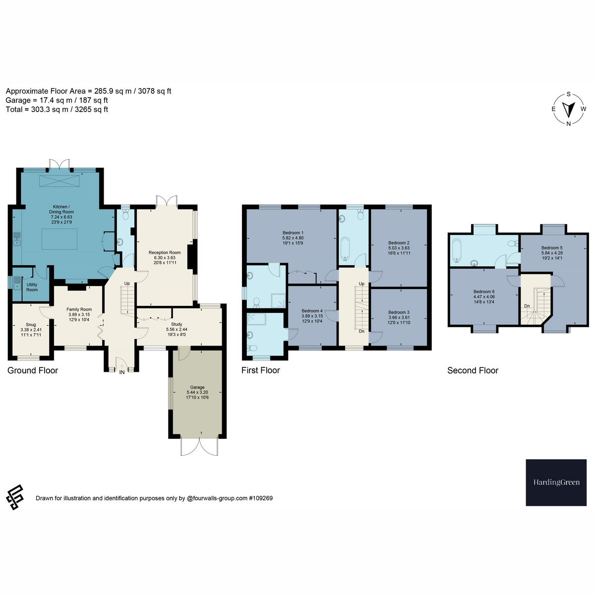 Ashbourne House, Henley Road, Marlow floorplan