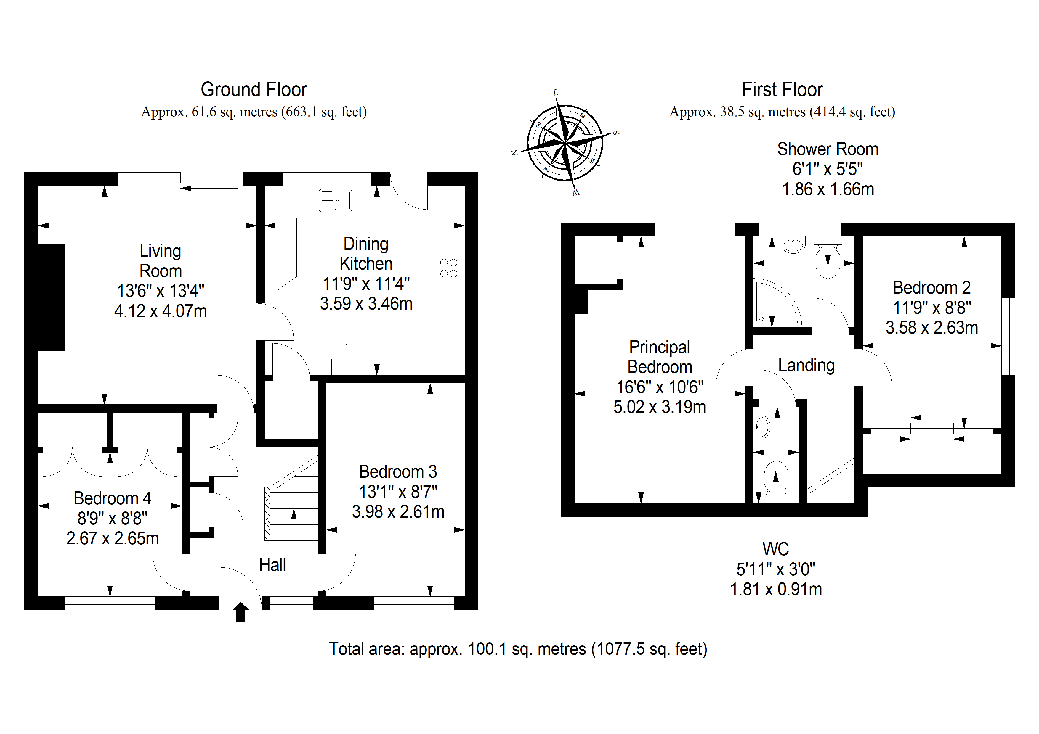 32, Brunt Court, Dunbar floorplan