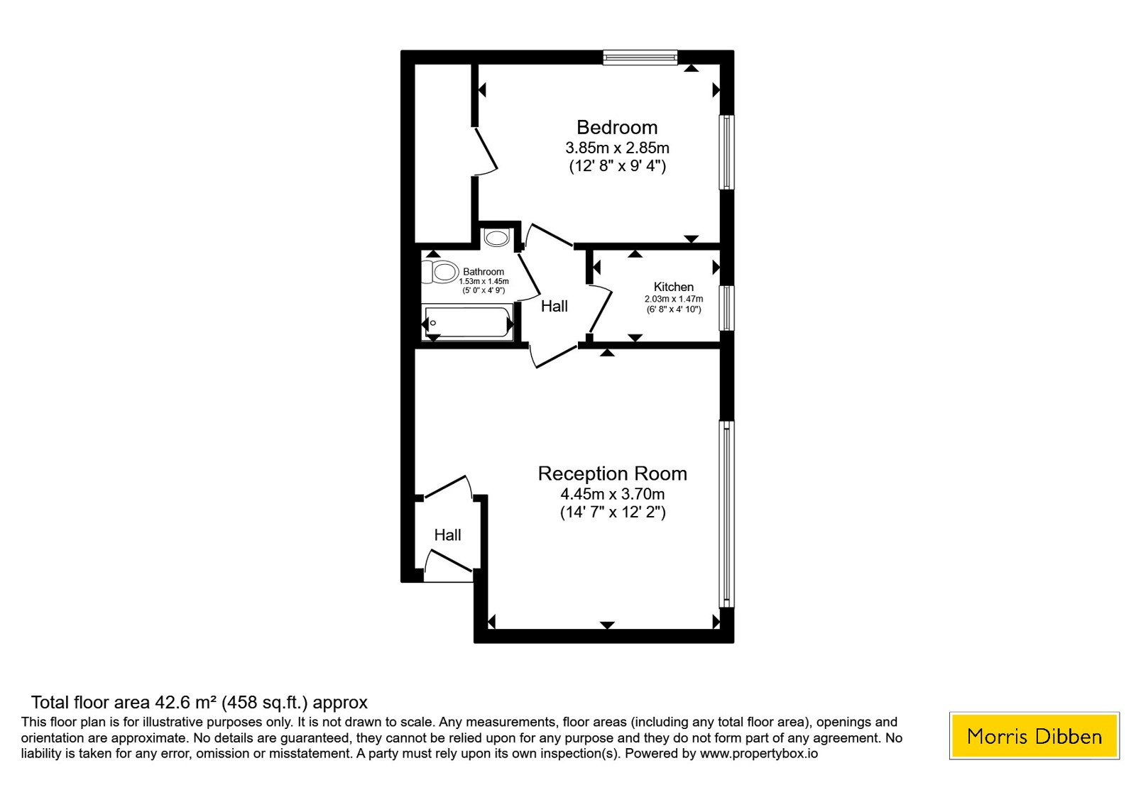 Flat 30, Clover Nooke,, Old Redbridge Road, Hampshire floorplan