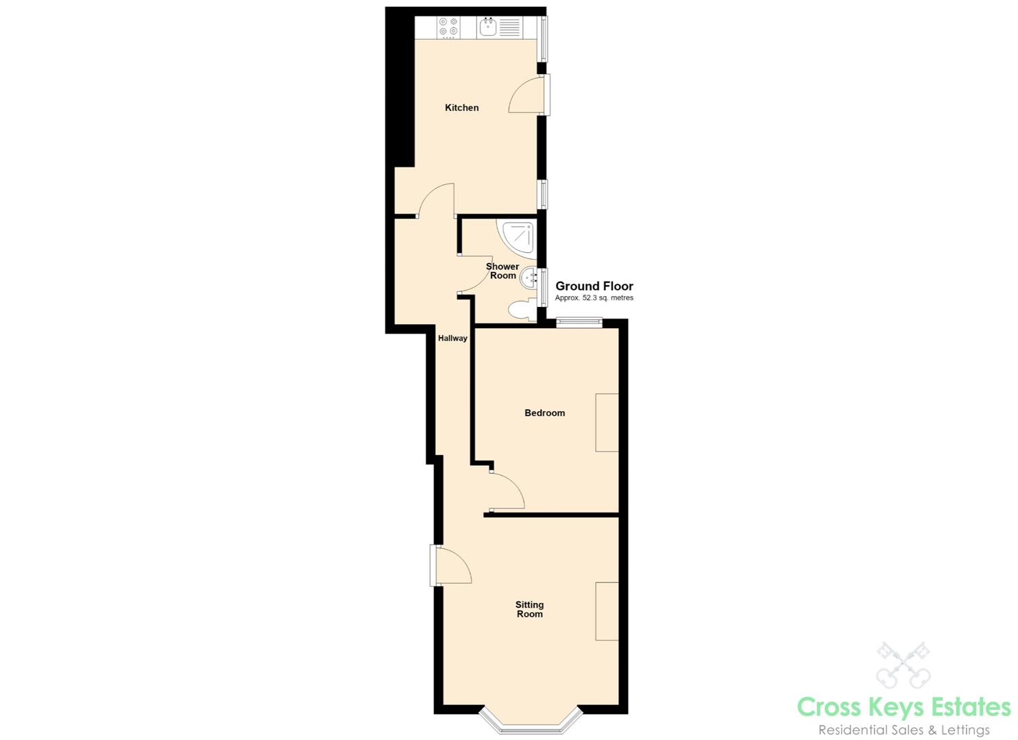 GFF, 75, Pasley Street, Plymouth floorplan