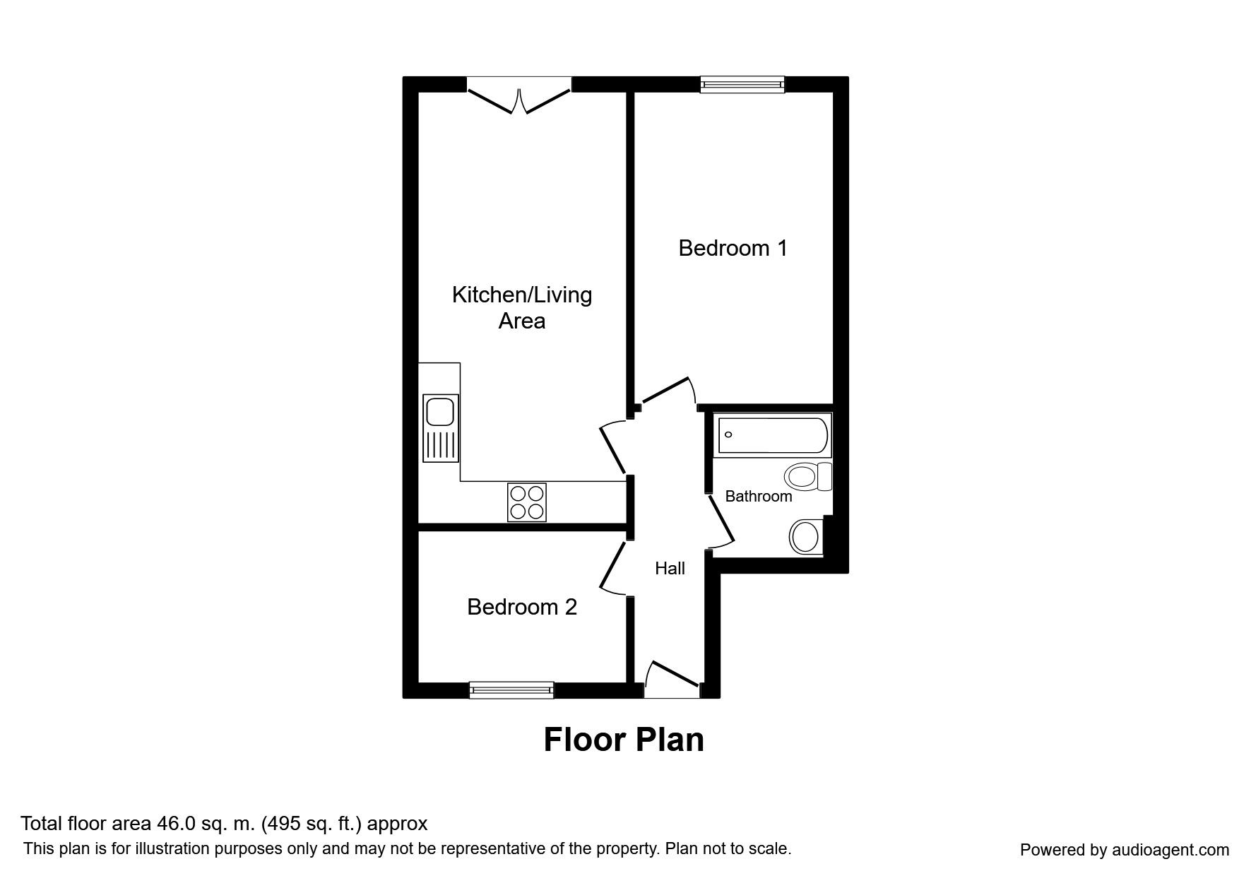 2 Bedrooms Flat for sale in Admiral Street, Leeds LS11