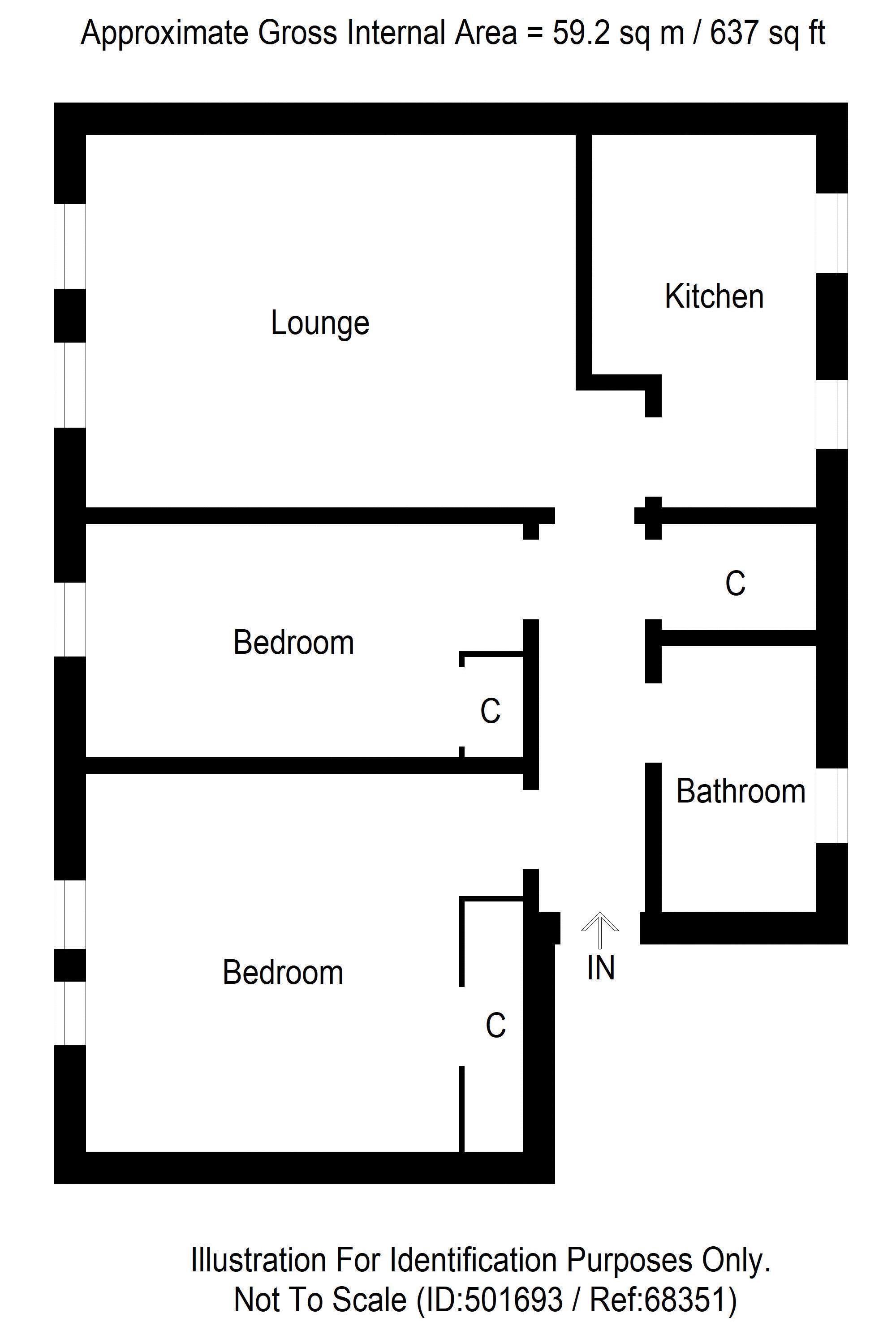 2 Bedrooms Flat for sale in Tulligarth Park, Alloa FK10