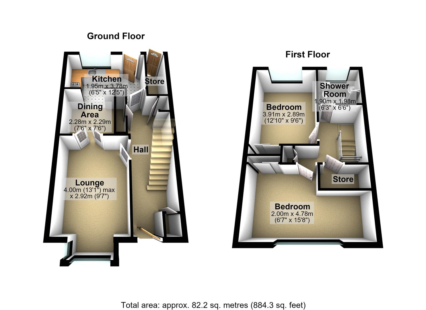 26, New Lane, Leeds floorplan