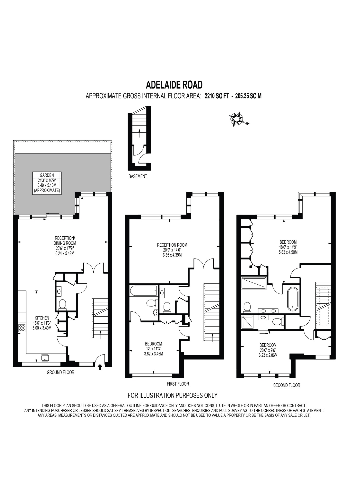Adelaide Road, London NW3, 4 bedroom town house for sale 50842593