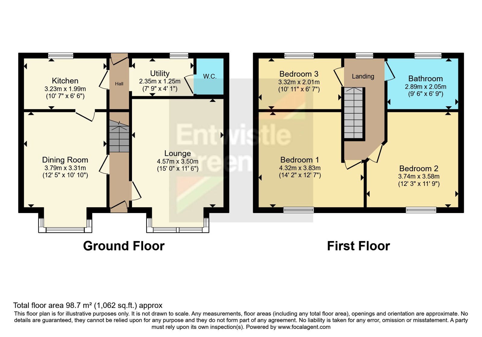 101, Elizabeth Street, Lancashire floorplan