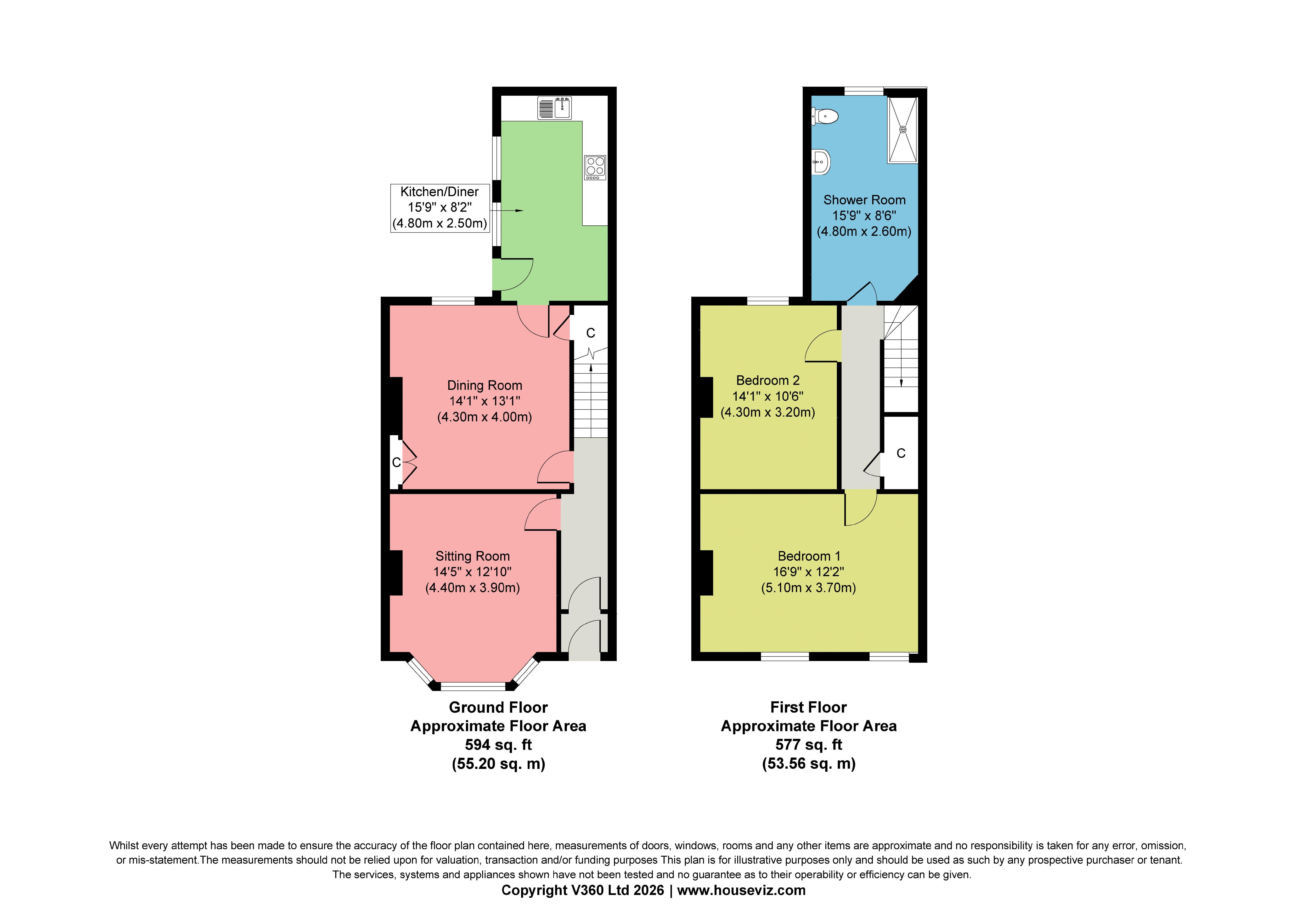 11, Victoria Road, Malton floorplan