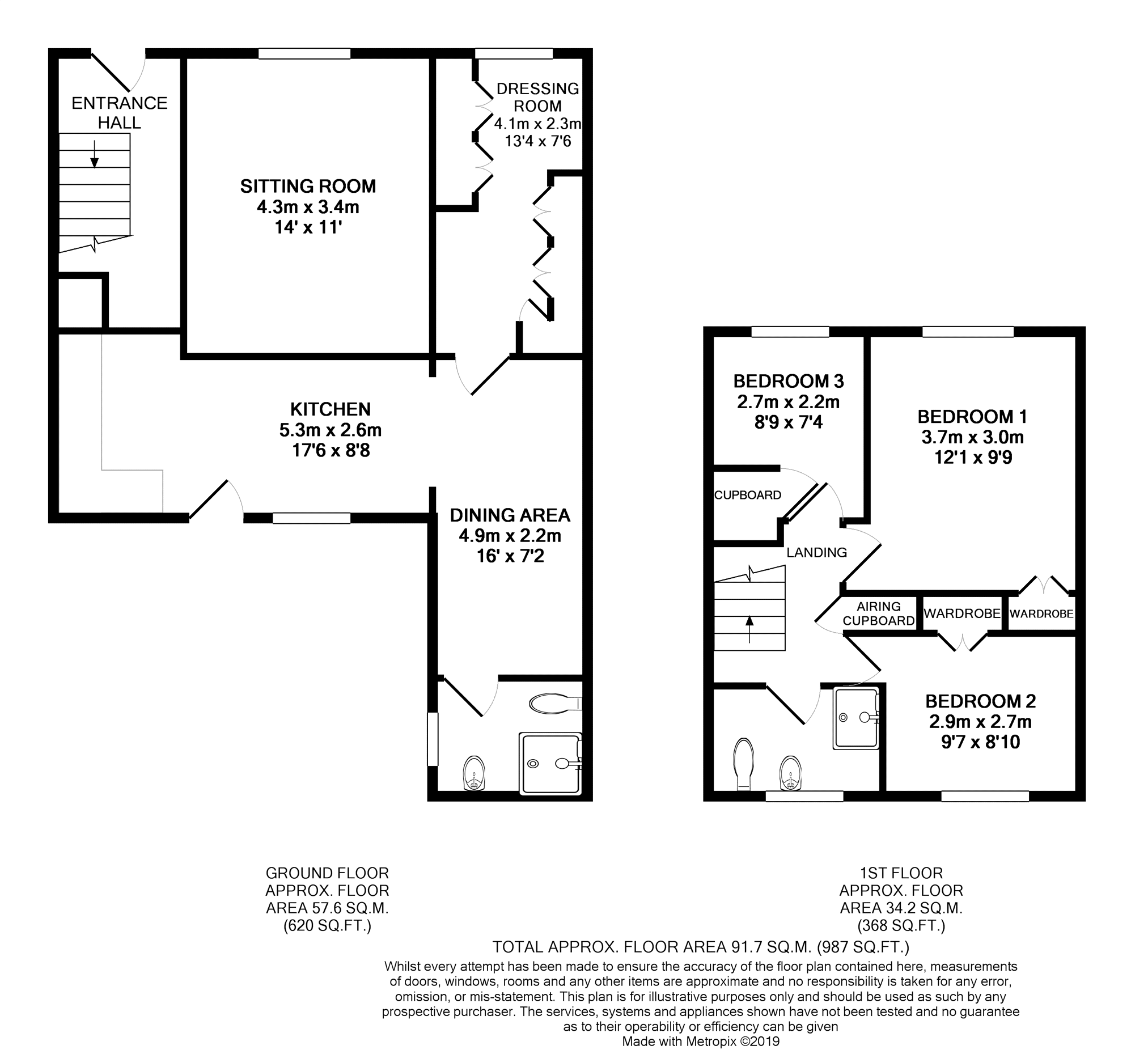 3 Bedrooms Semi-detached house for sale in Whitebeam Drive, Maidstone ME17