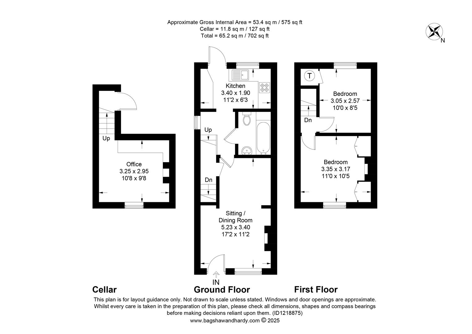 17, Middle Road, Leatherhead floorplan