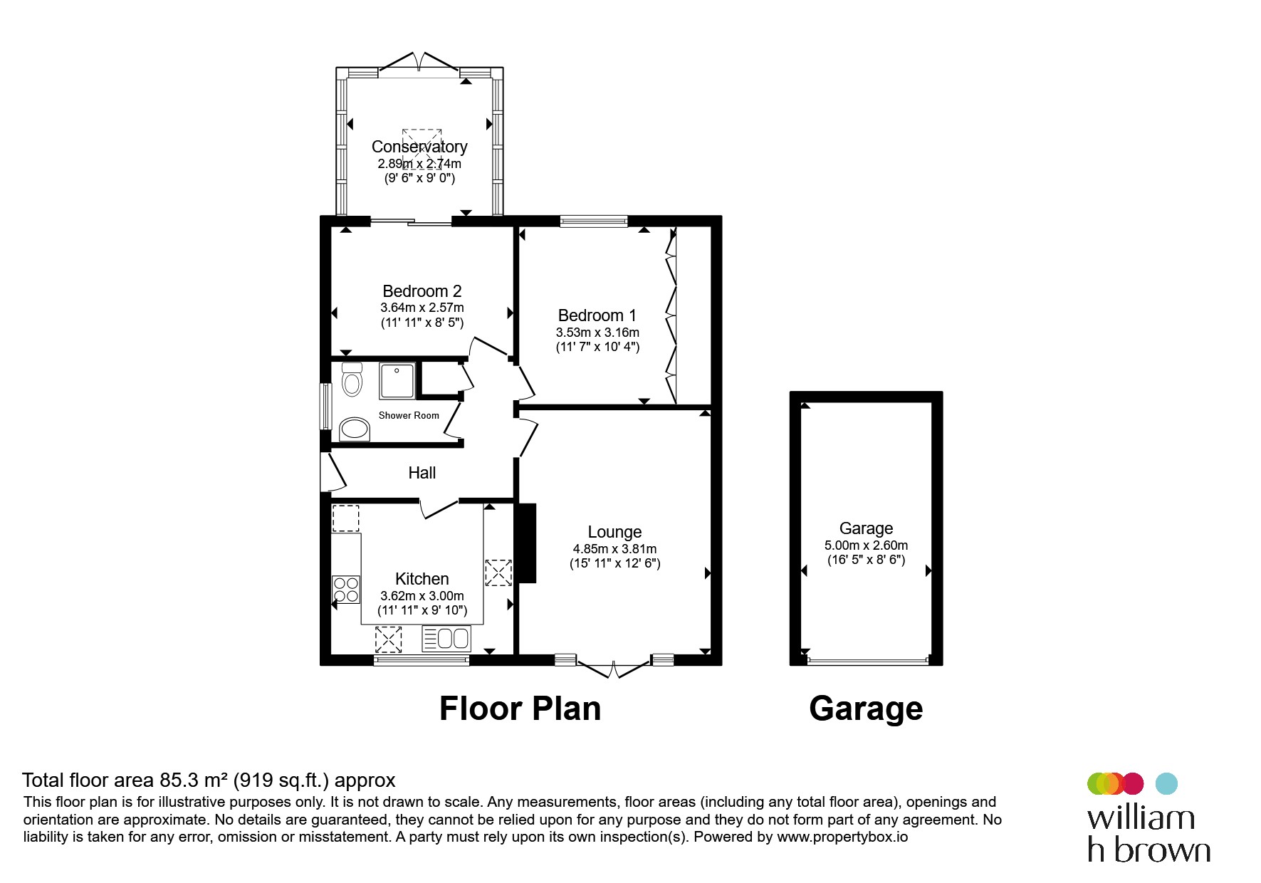 22, Hall Road, Dereham floorplan