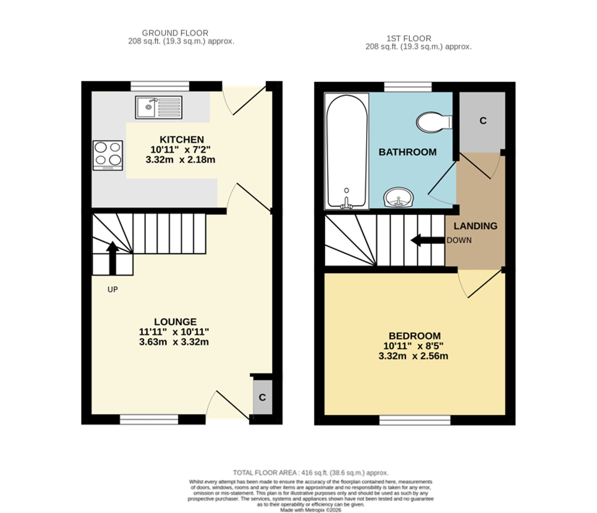 21 Haileybury Gardens, Southampton floorplan