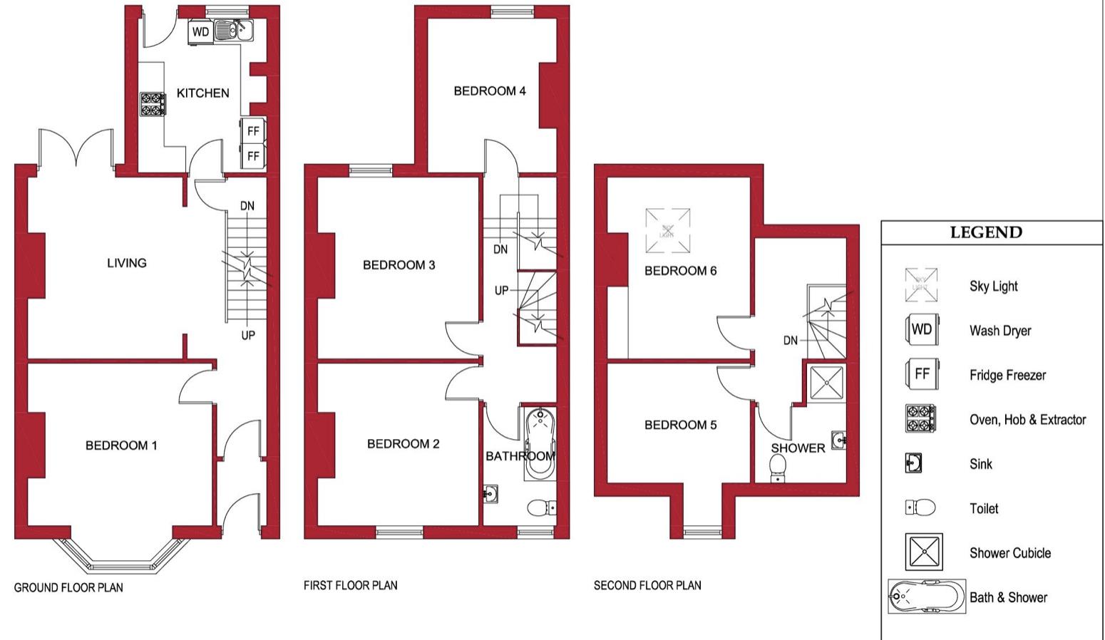 5, Hoole Road, Sheffield floorplan