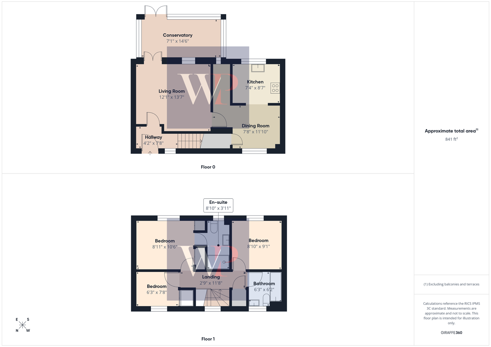 4, Petersfield Close, Norwich floorplan
