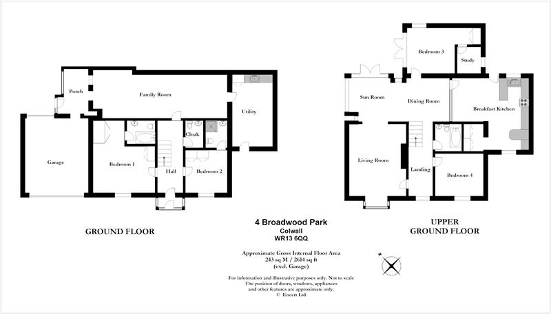 4 Bedrooms Detached house for sale in Broadwood Park, Colwall, Malvern, Herefordshire WR13