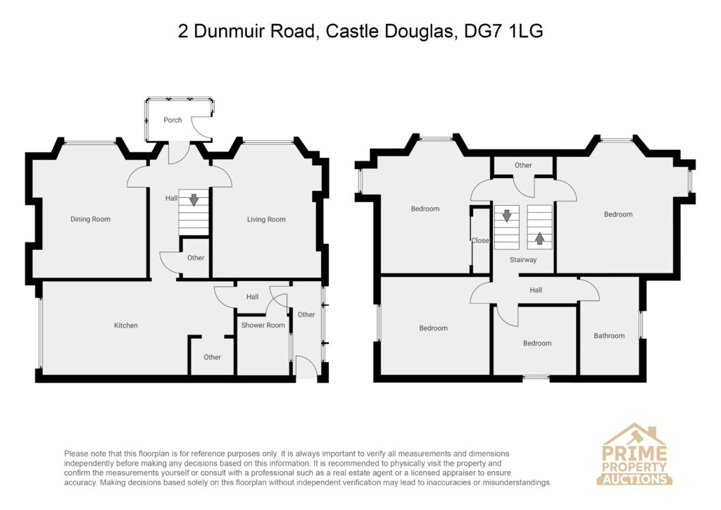 2, Dunmuir Road, Kirkcudbrightshire floorplan