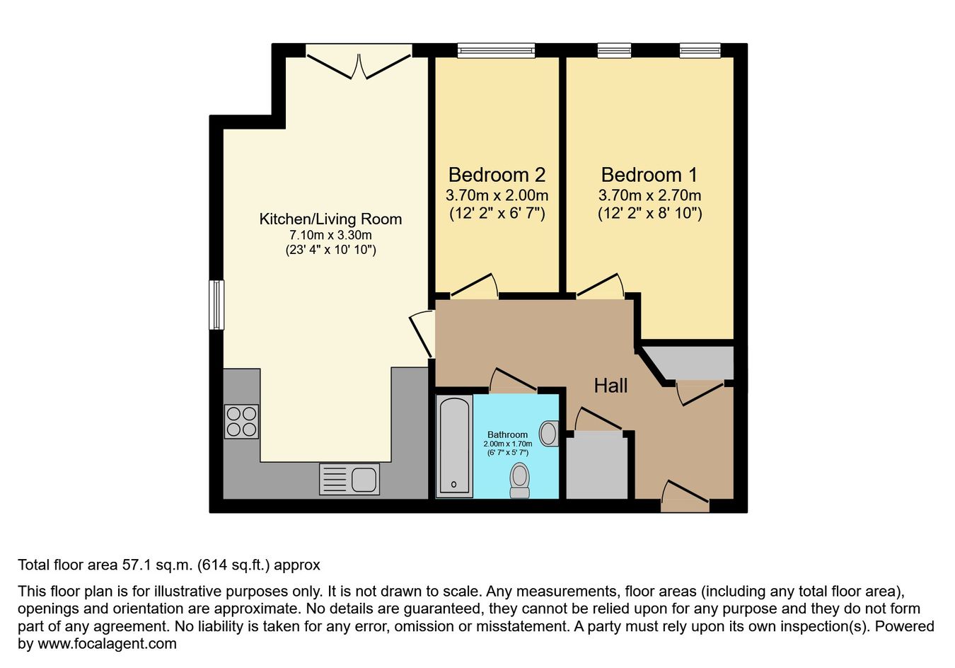 7, St Michaels View, Widnes floorplan