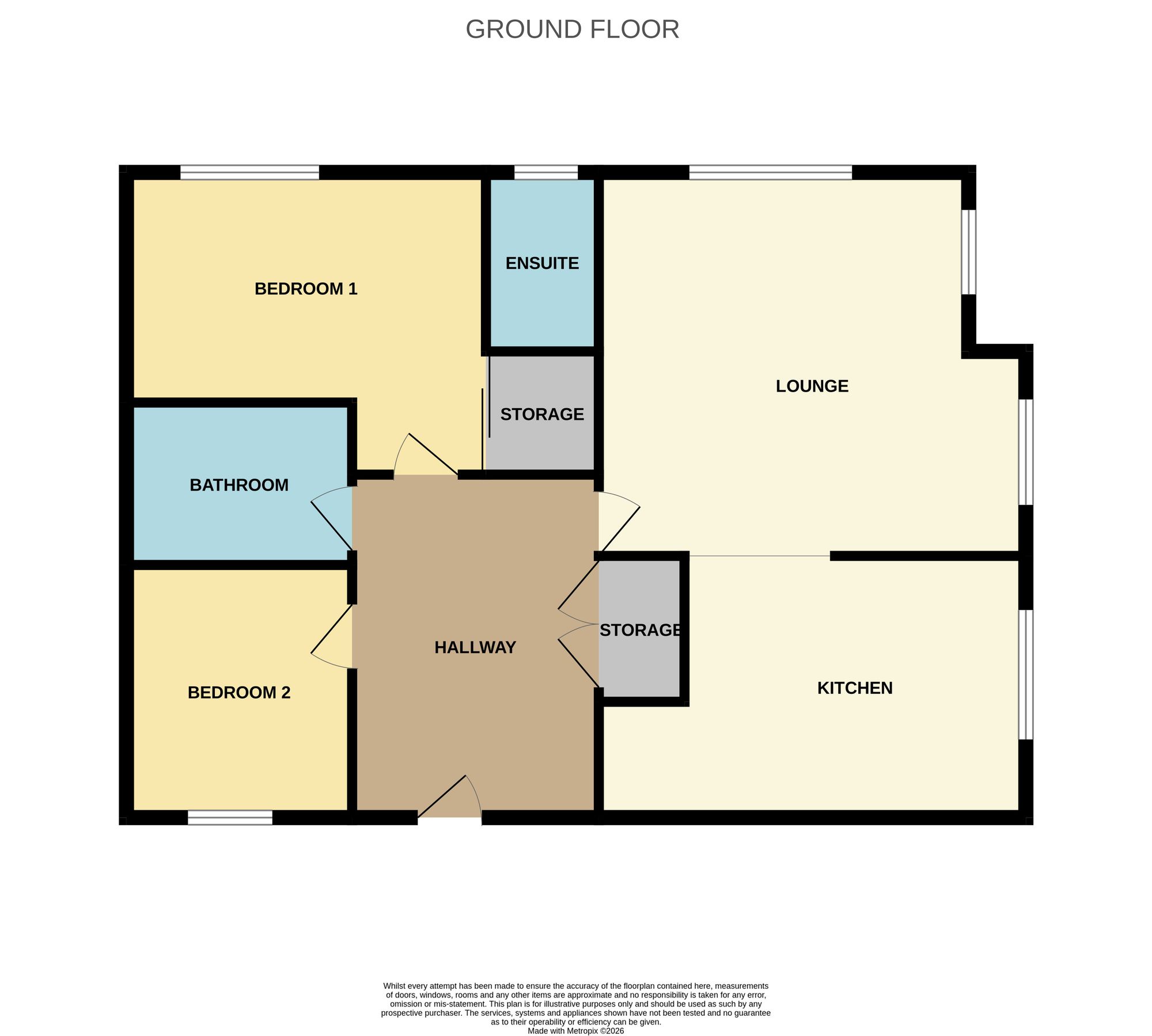 16 Chapel Brow, Carlisle floorplan