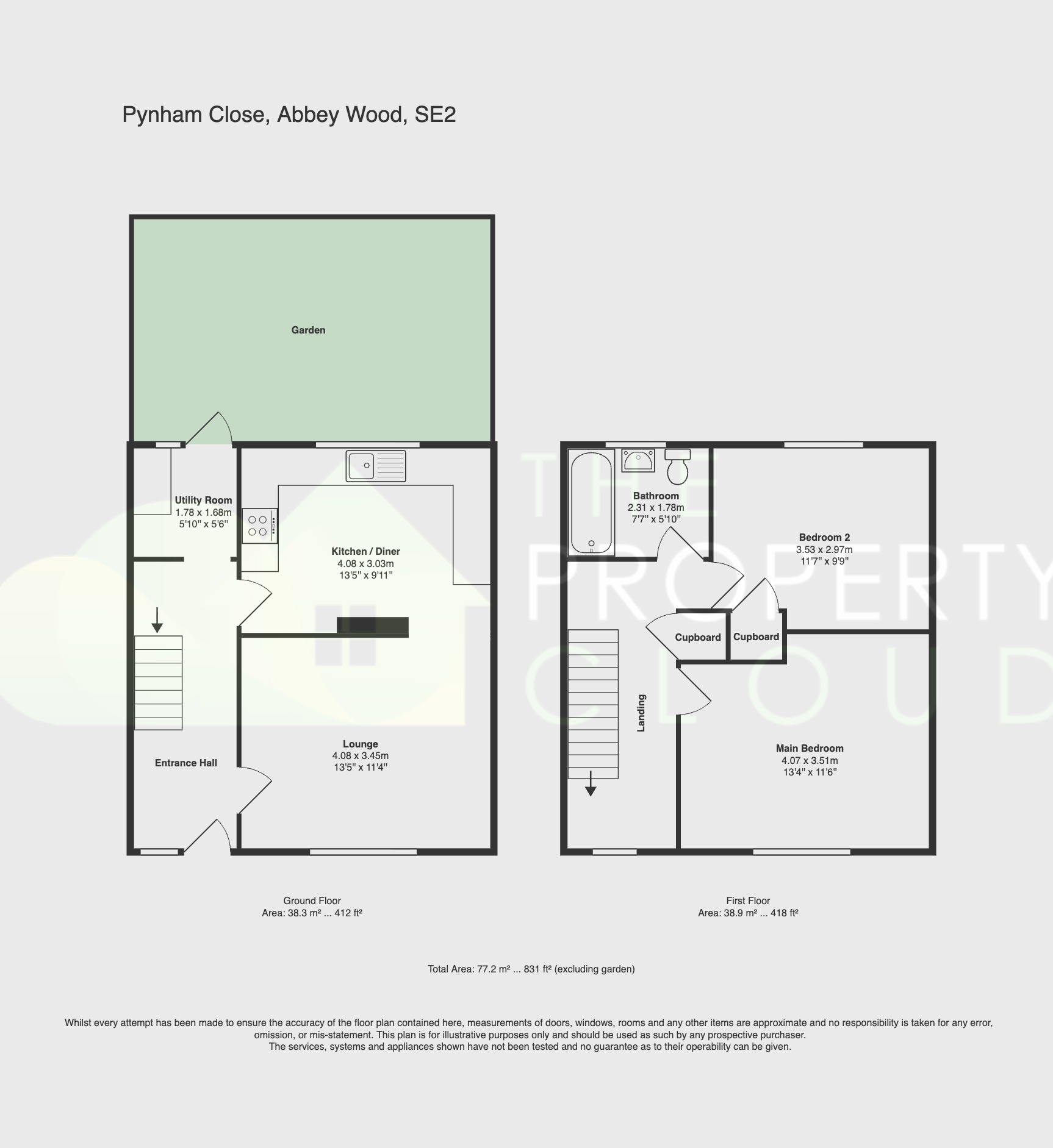 26, Pynham Close, London floorplan