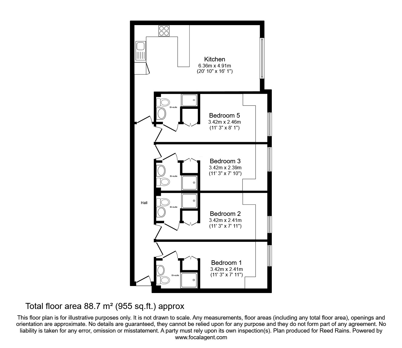 C2, Aspect, 3, Edward Street, South Yorkshire floorplan
