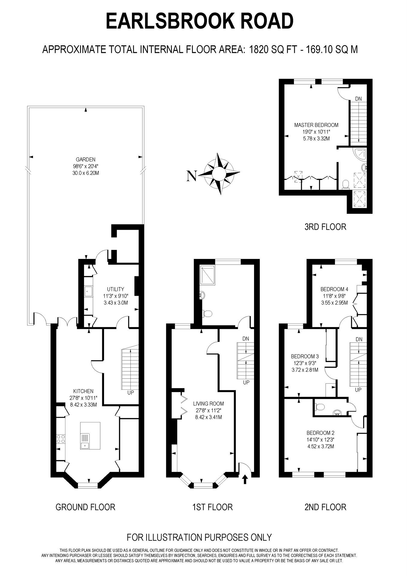 4 Bedrooms Semi-detached house for sale in Earlsbrook Road, Redhill RH1