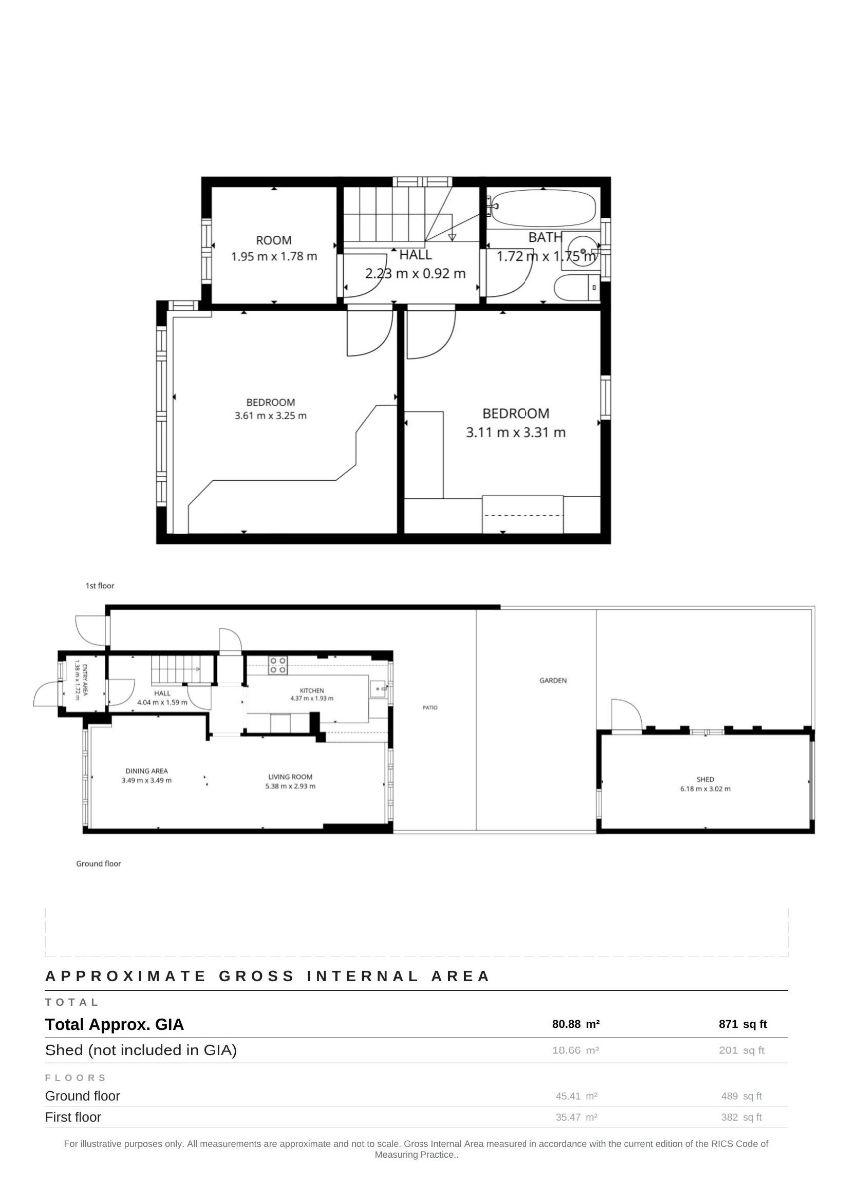 67 Cotman Gardens, Edgware floorplan