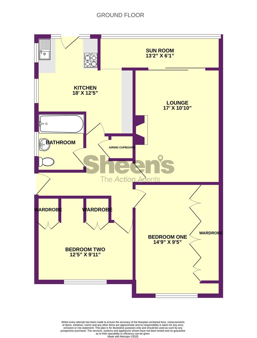 18, Garden Road, Walton On The Naze floorplan