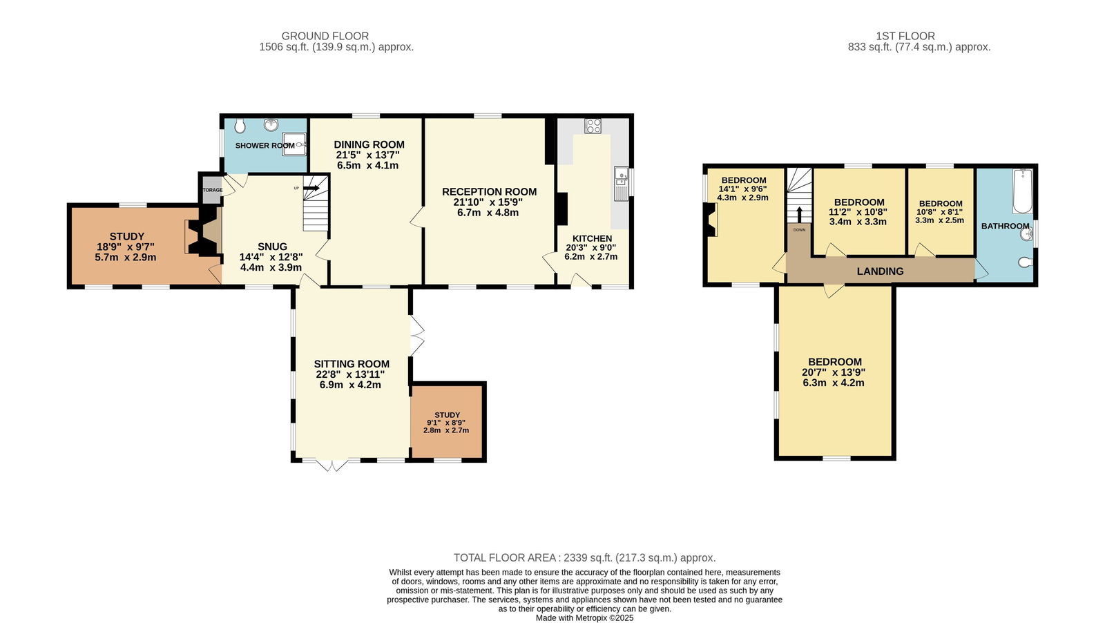 Sturts House, Bosbury Road, Malvern floorplan