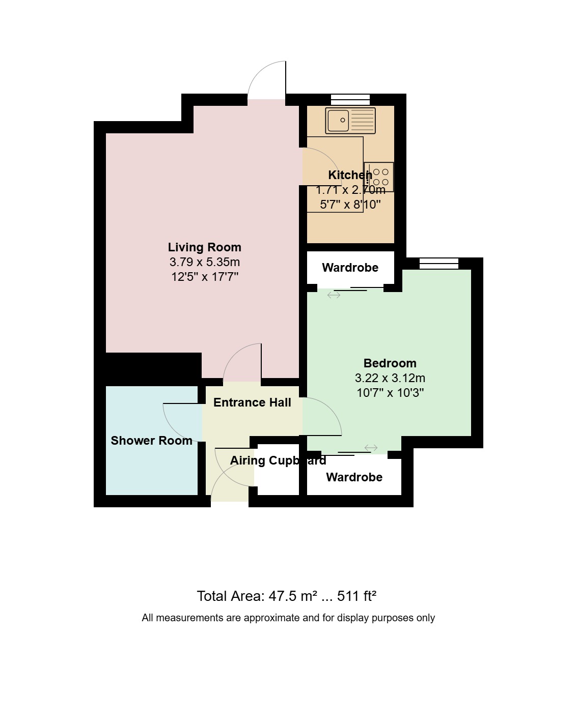6, Haig Court, Cambridge floorplan