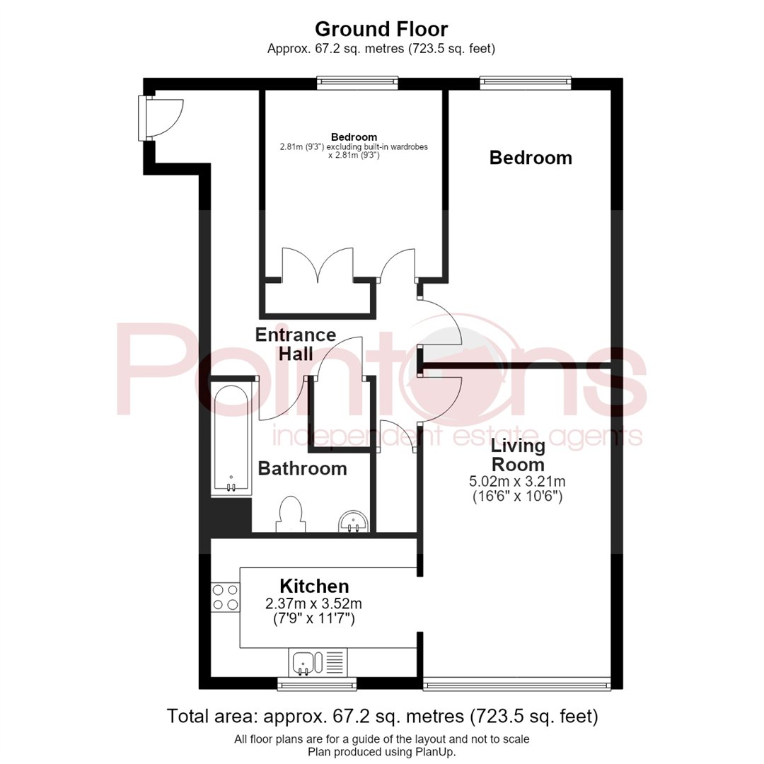 Coton Road, Nuneaton floorplan