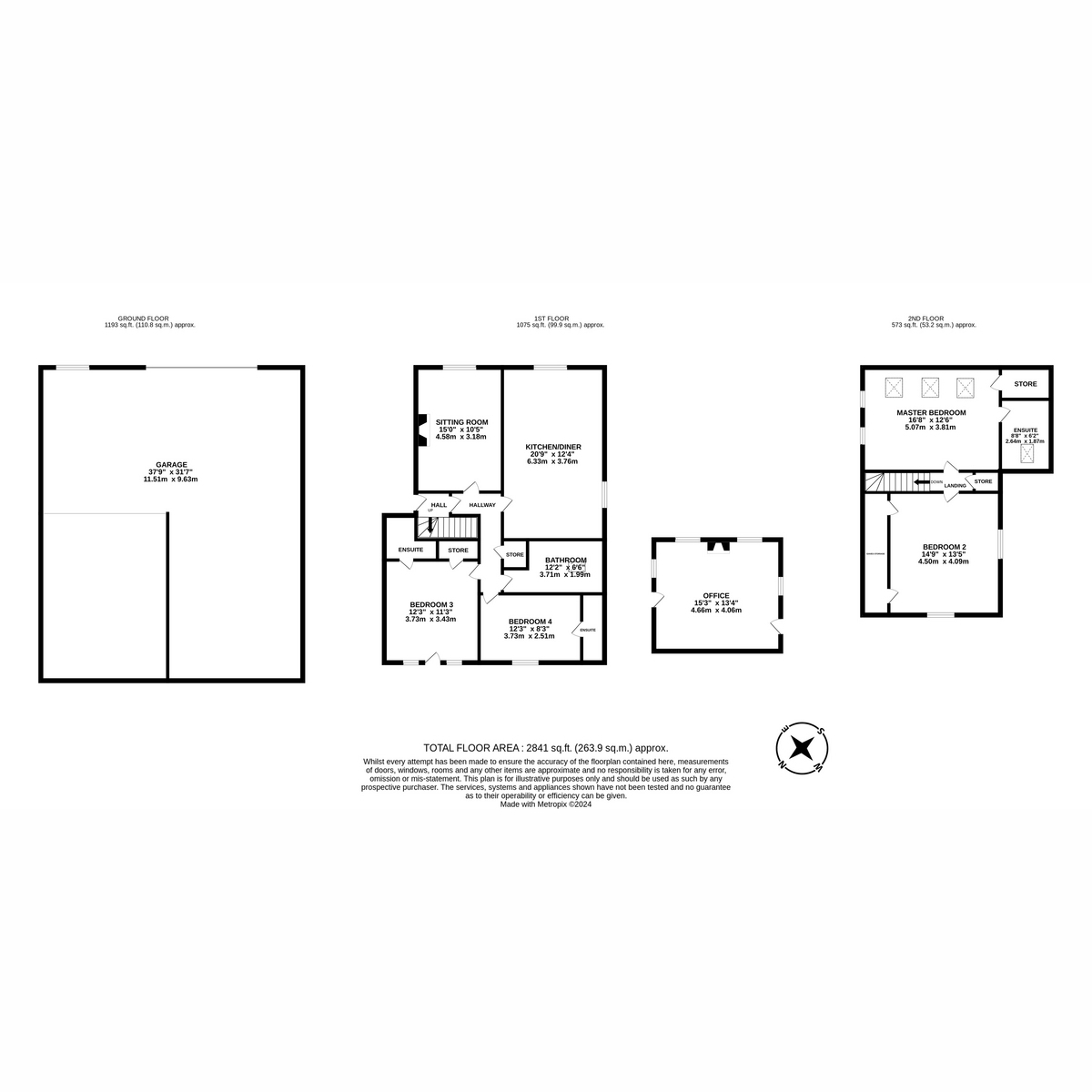 Iris House, Hackwell Street, Napton floorplan