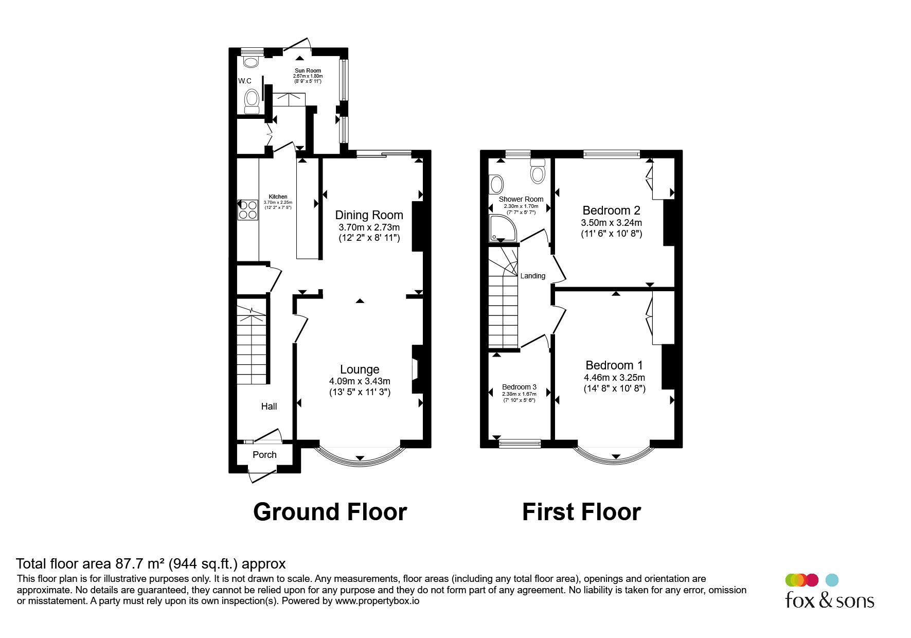 Brook Close, Worthing floorplan