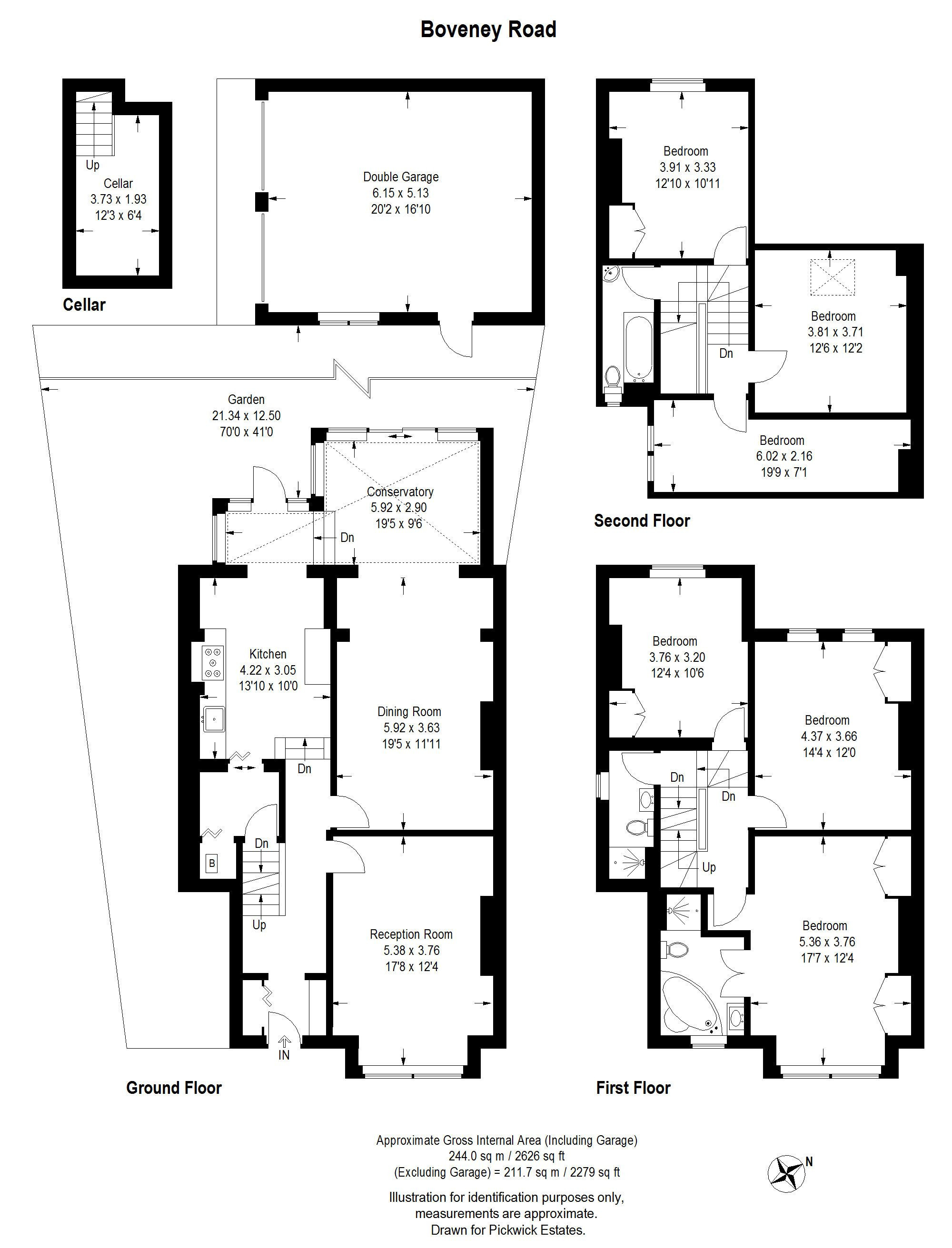 43, Boveney Road, London floorplan