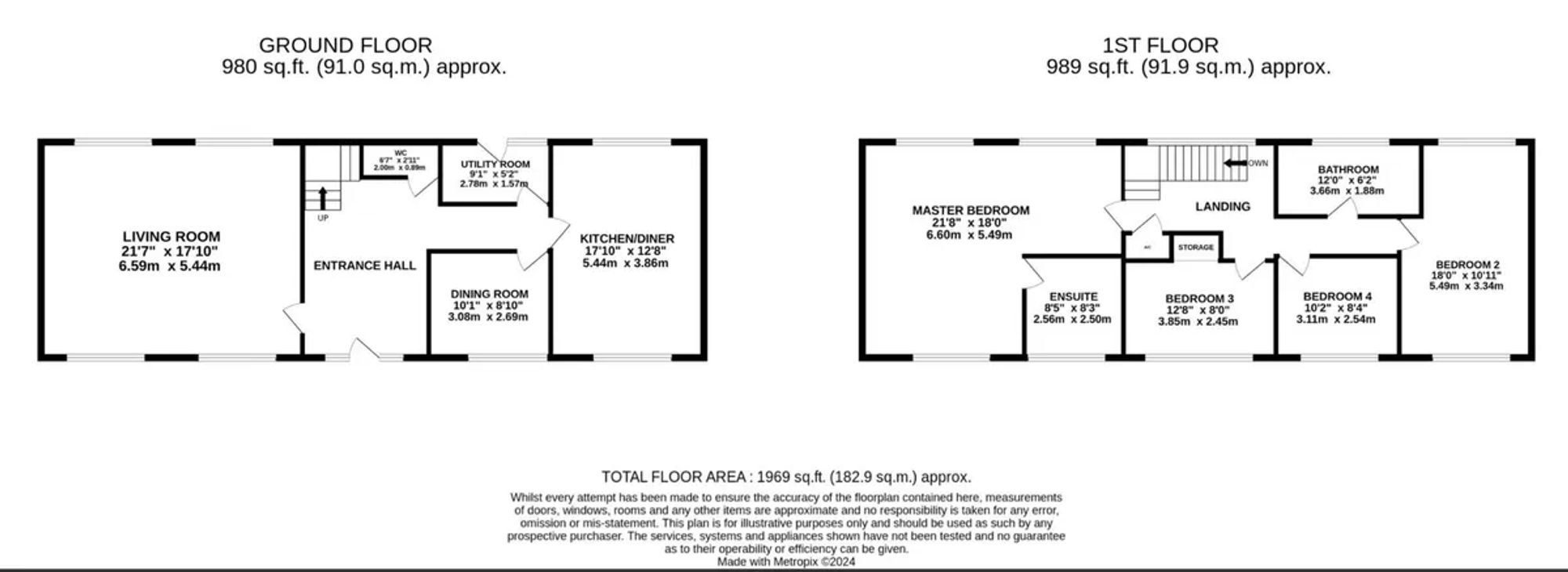 Drake House, Whitchurch floorplan