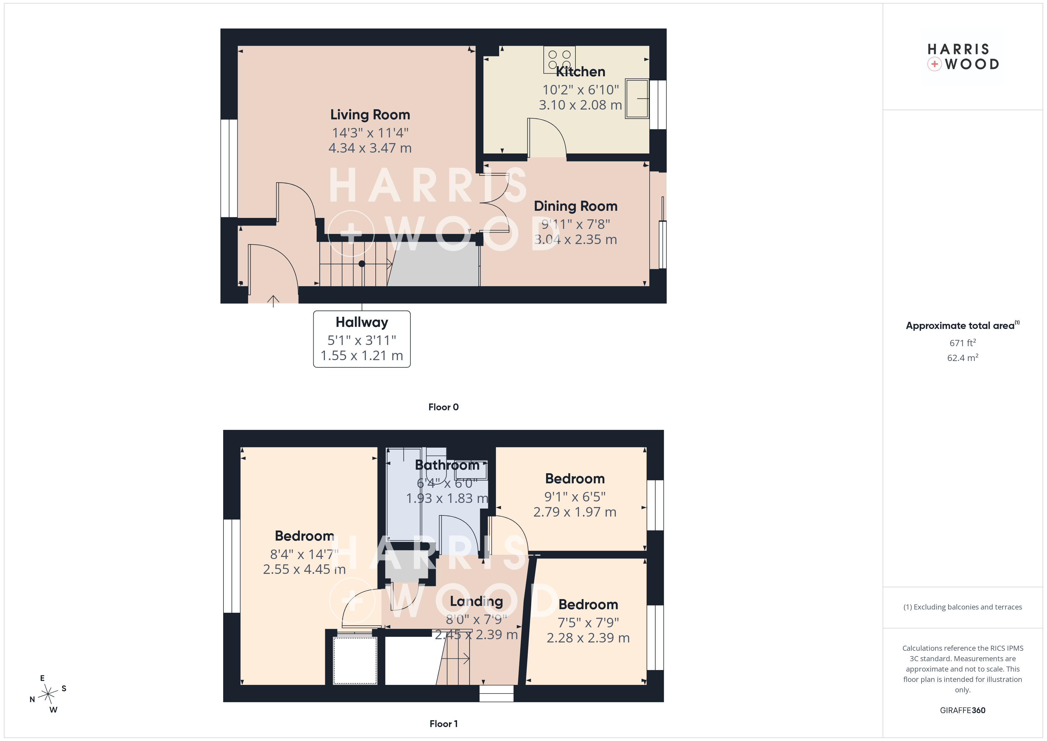 31, Hallcroft Chase, Colchester floorplan