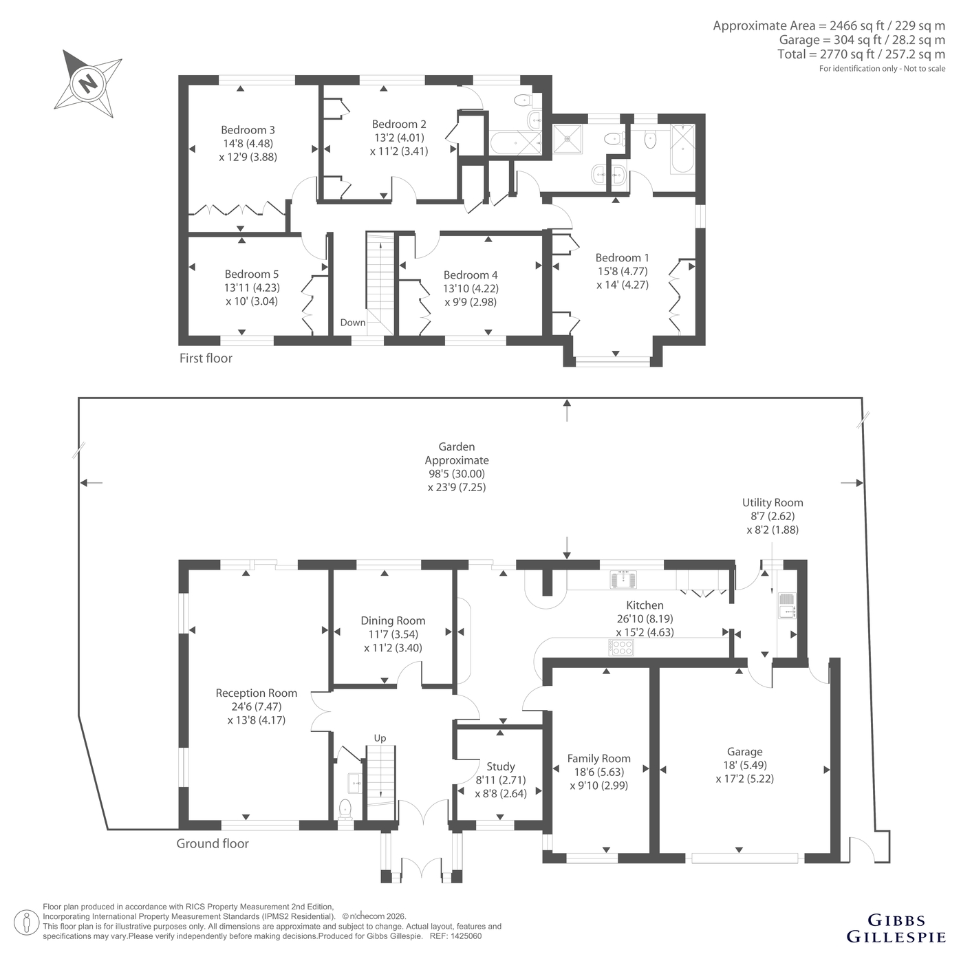 2, Knighton Way Lane, Uxbridge floorplan