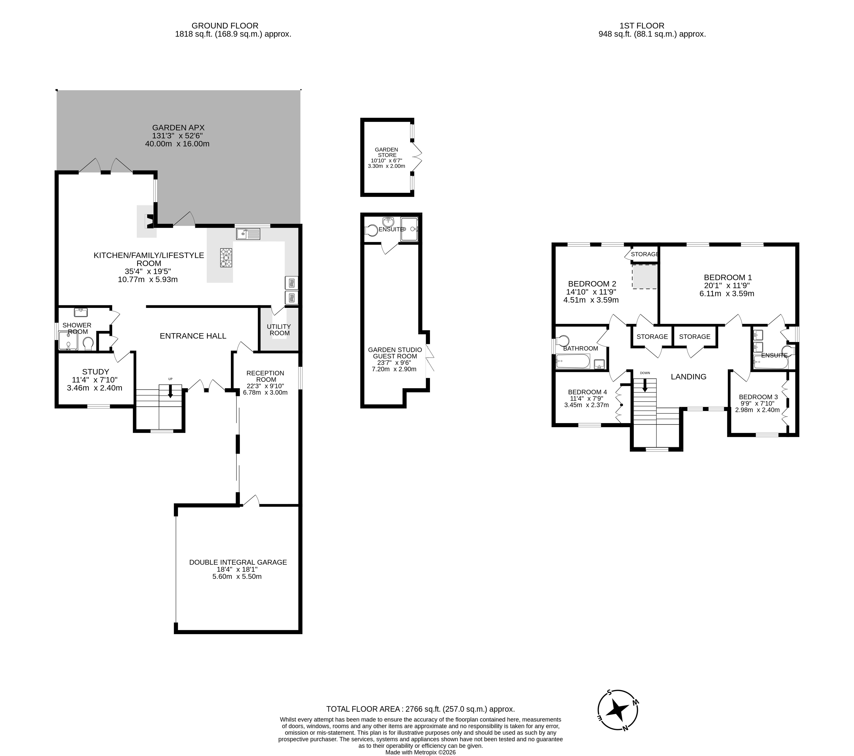 Brown Gables,, Barnet Lane, Borehamwood floorplan